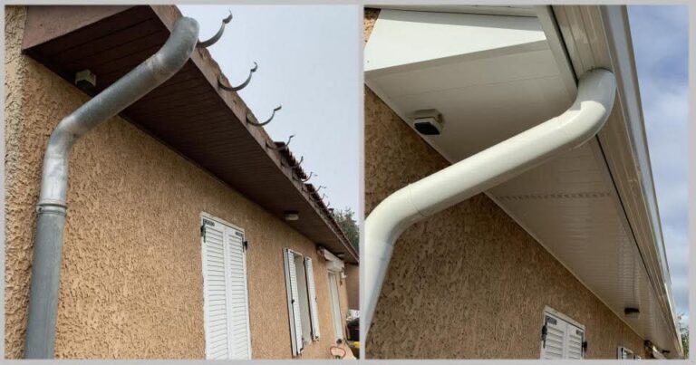 Gouttières aluminium sans raccord à Saint-André-de-Corcy — Maison Française de l'Artisanat — photo 1