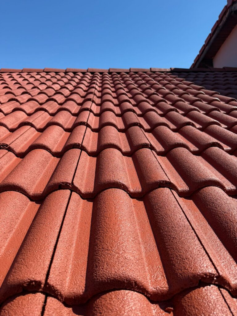 Rénovation de toiture (hydrofuge coloré) à Meyzieu — Maison Française de l'Artisanat — photo 3