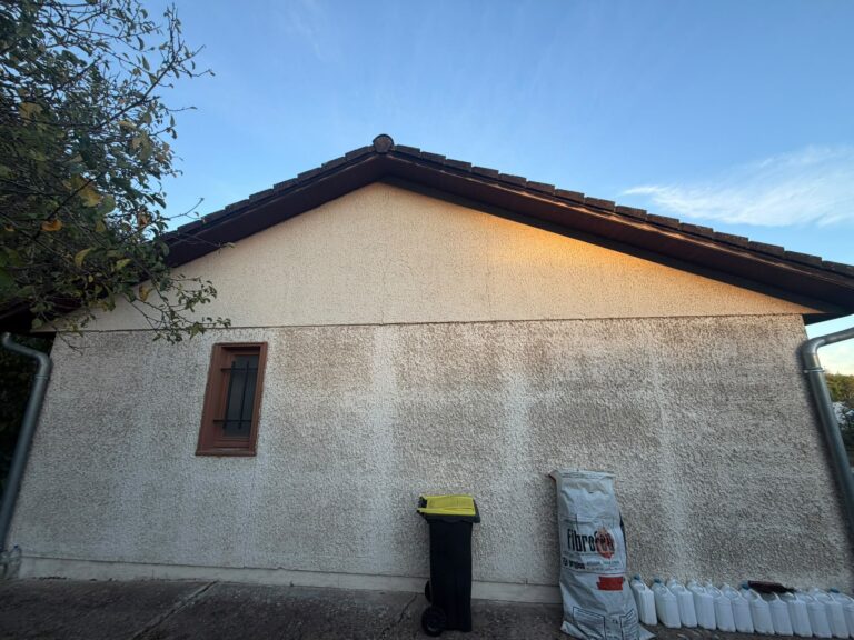 Pignon de façade avant habillage aluminium à Villars-les-Dombes